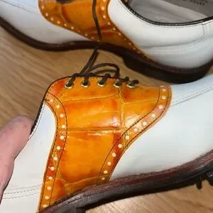 FootJoy | Shoes | Footjoy Vintage White And Orange Saddle  display picture 1
